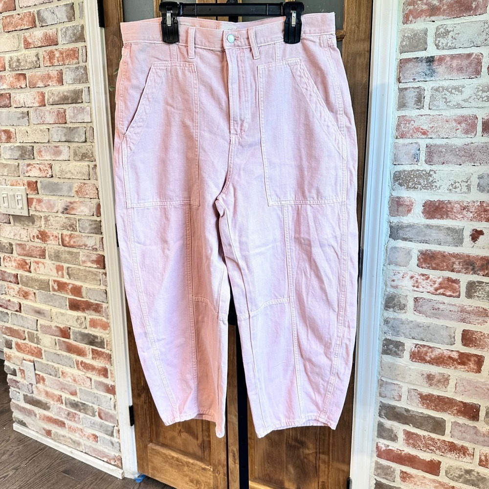Universal Thread Light Pink Cropped Utility Pants